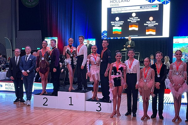 Holand Masters 2025 - Podium Junior II Latin