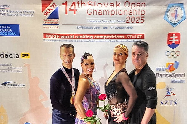 HTV-Paare beim WDSF Open Senior II Latin