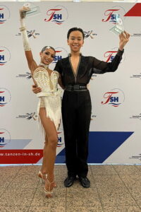 Lekang Luca Xi und Eleonora Rivarolo (TSC Metropol Hofheim)