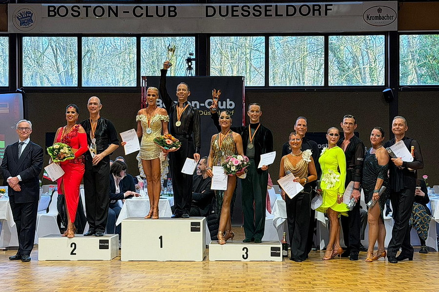 Siegerehrung DM Senioren III S-Latein 2026