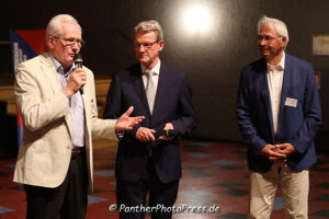 Friedel Frech, Dr. Hans-Jürgen Burger und Klaus Paul