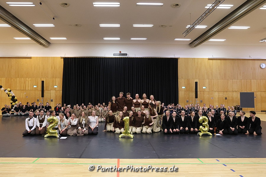 1. Bundesliga JMC Formationen in Frankfurt-Zeilsheim