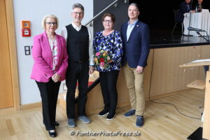 HTV Verdienstnadel in Bronze für Ernst Meyer und Daniela Schönfelder
