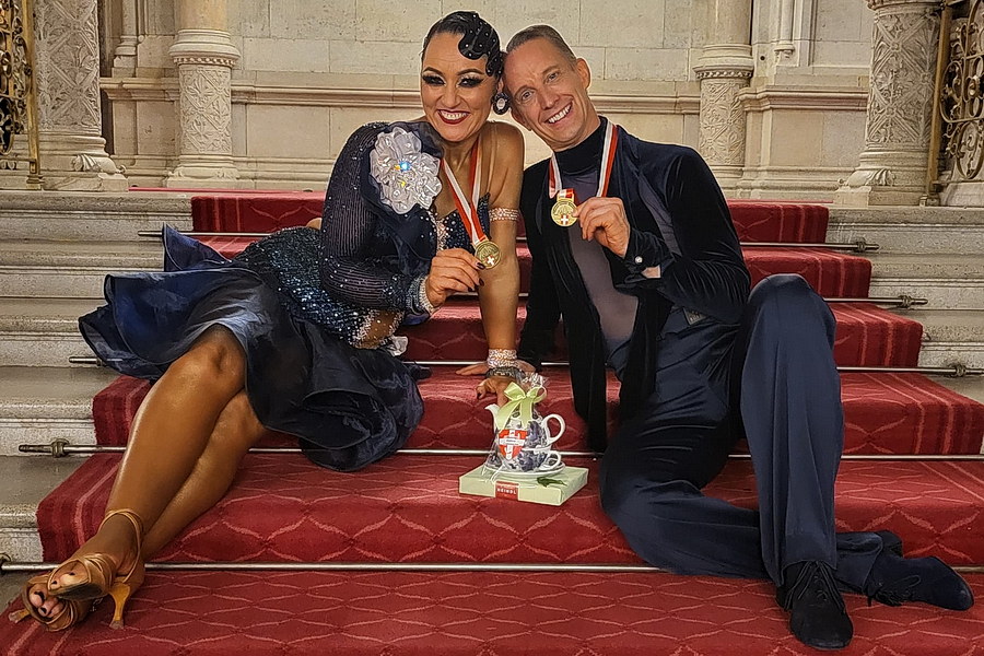 Marc Becker und Nicole Giersbeck (TTC Fortis Nova Maintal)
